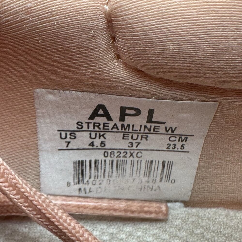 APL Women's Athletic Sneakers in Dusty Rose and White - Picture 8 of 8